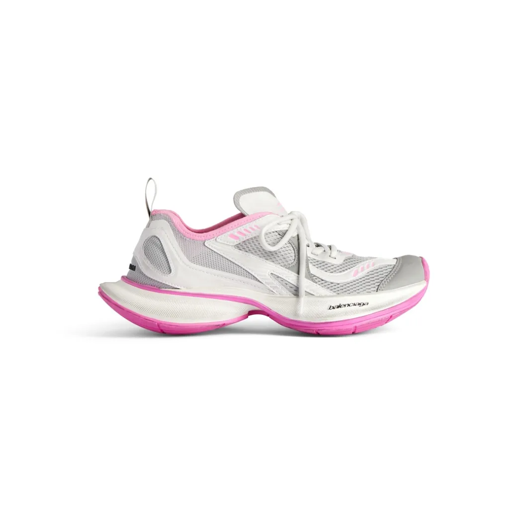 Women's Circuit Sneaker in Grey/white/pink