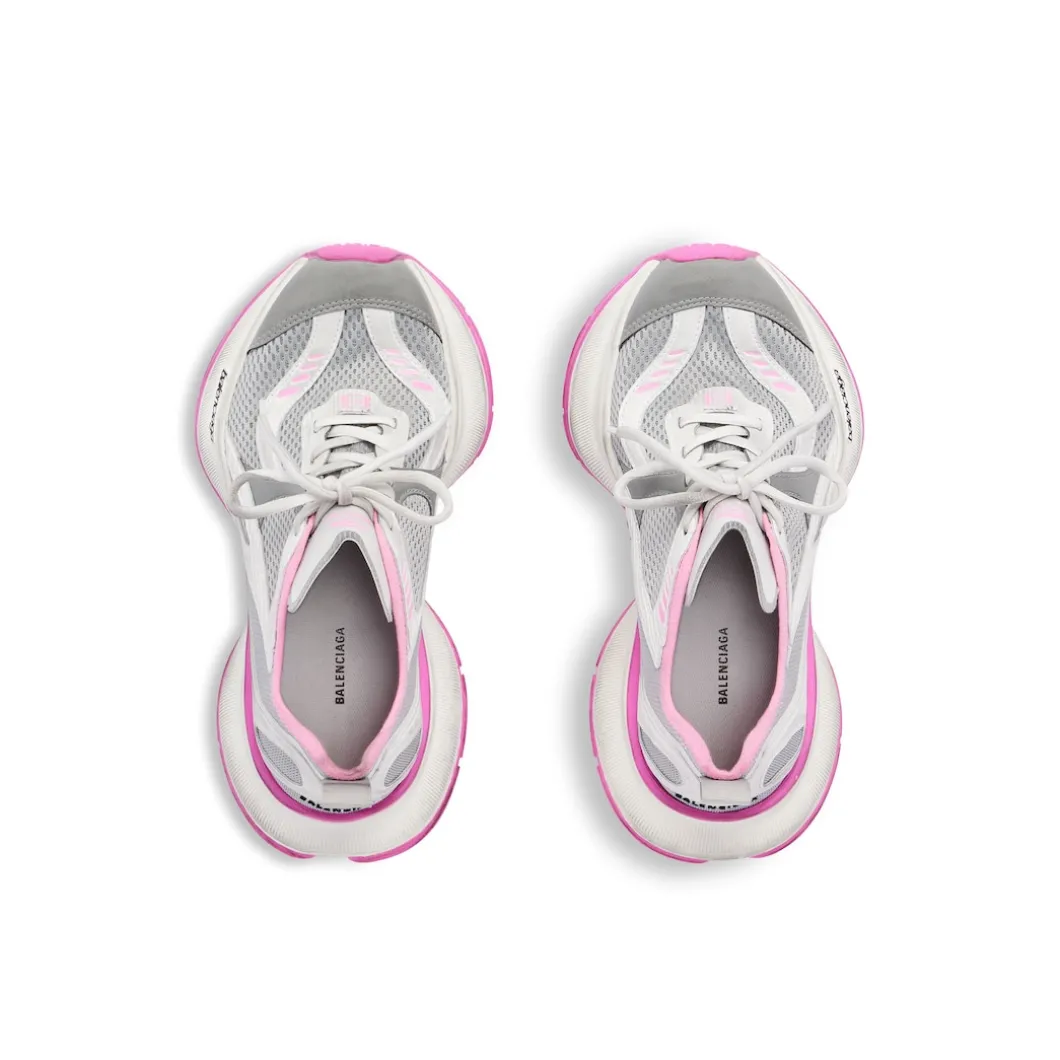 Women's Circuit Sneaker in Grey/white/pink
