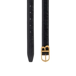 Women's Classic B Belt  in Black