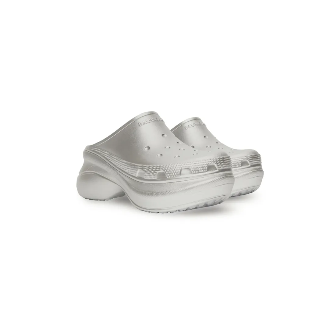 Women's Crocs™ Mule in Silver