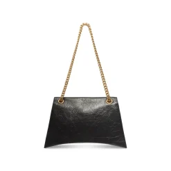 Women's Crush Medium Chain Bag in Black