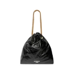 Women's Crush Medium Tote Bag in Black