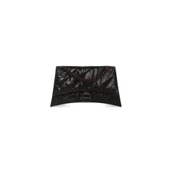 Women's Crush Small Chain Bag Quilted  in Black
