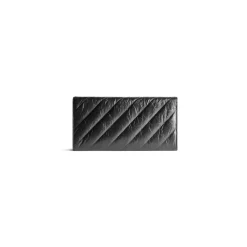 Women's Crush Wallet On Chain Quilted  in Black