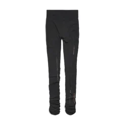 Women's Destroyed Tights in Black/beige