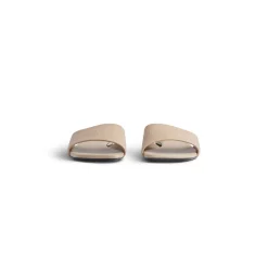 Women's Duty Free Flat Sandal in Beige