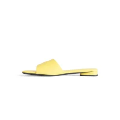 Women's Duty Free Flat Sandal in Yellow