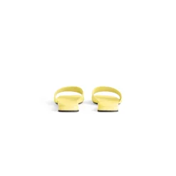 Women's Duty Free Flat Sandal in Yellow