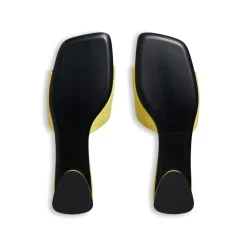 Women's Duty Free Flat Sandal in Yellow