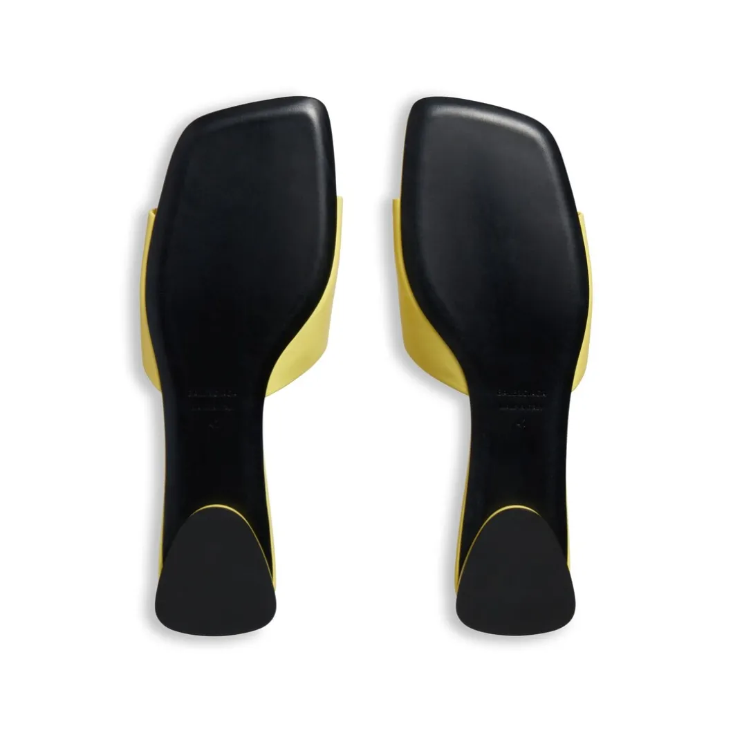 Women's Duty Free Flat Sandal in Yellow