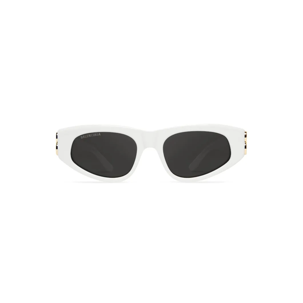 Women's Dynasty D-frame Sunglasses in White