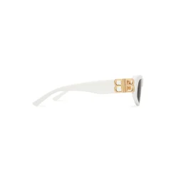 Women's Dynasty D-frame Sunglasses in White