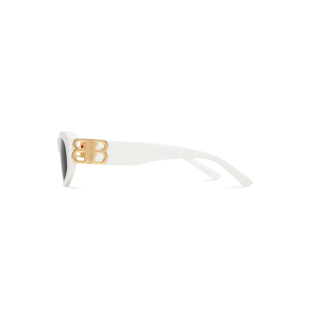 Women's Dynasty D-frame Sunglasses in White