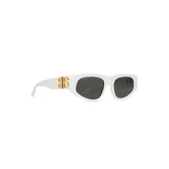 Women's Dynasty D-frame Sunglasses in White