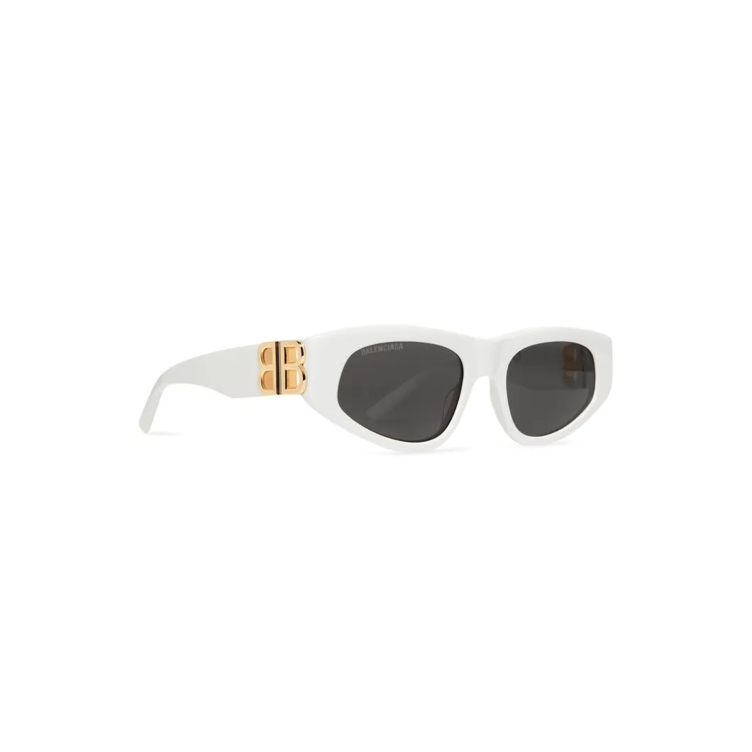 Women's Dynasty D-frame Sunglasses in White