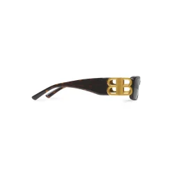 Women's Dynasty Rectangle Sunglasses in Brown