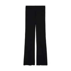Women's Elastic Pants in Black