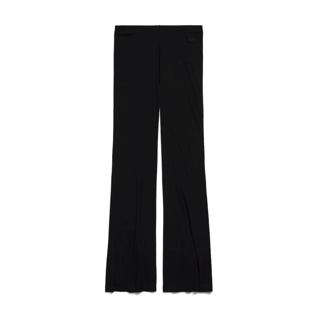 Women's Elastic Pants in Black