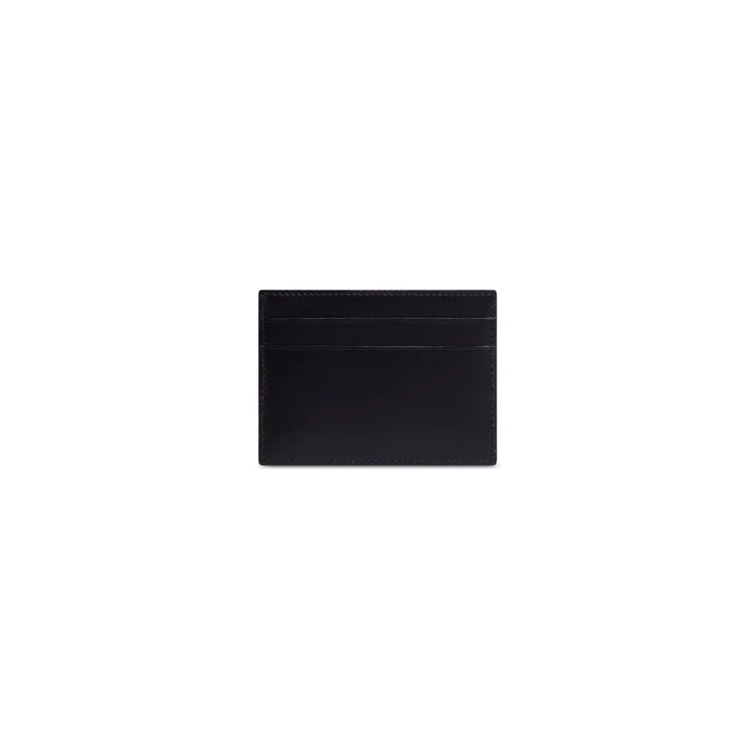Women's Envelope Card Case in Black
