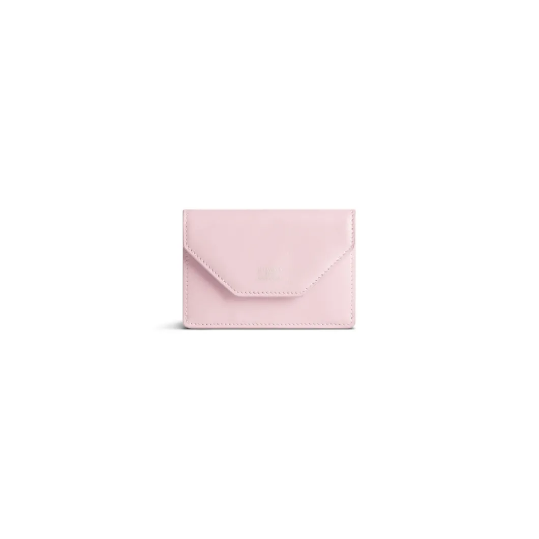 Women's Envelope Mini Wallet in Petal Pink