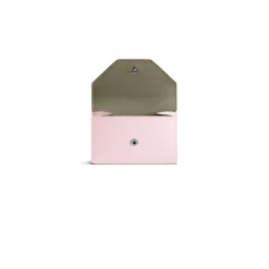 Women's Envelope Mini Wallet  in Petal Pink