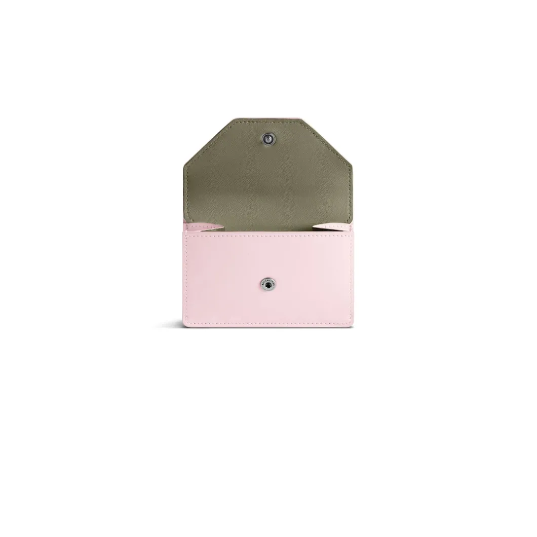 Women's Envelope Mini Wallet in Petal Pink