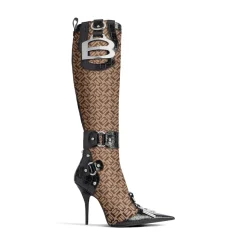 Women's Essex 110mm Boot in Beige/black