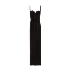 Women's Fitted Gown in Black
