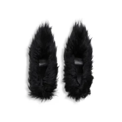 Women's Flex Fur 110mm Pump in Black