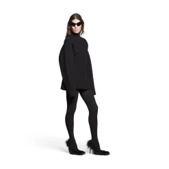 Women's Flex Fur 110mm Pump in Black