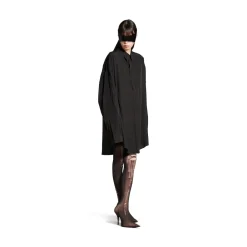 Women's Fluid Shirt in Black