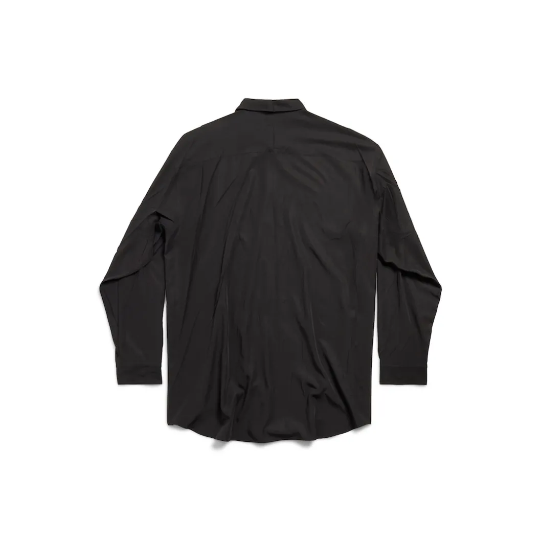 Women's Fluid Shirt in Black