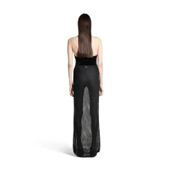 Women's Halter Neck Dress in Black