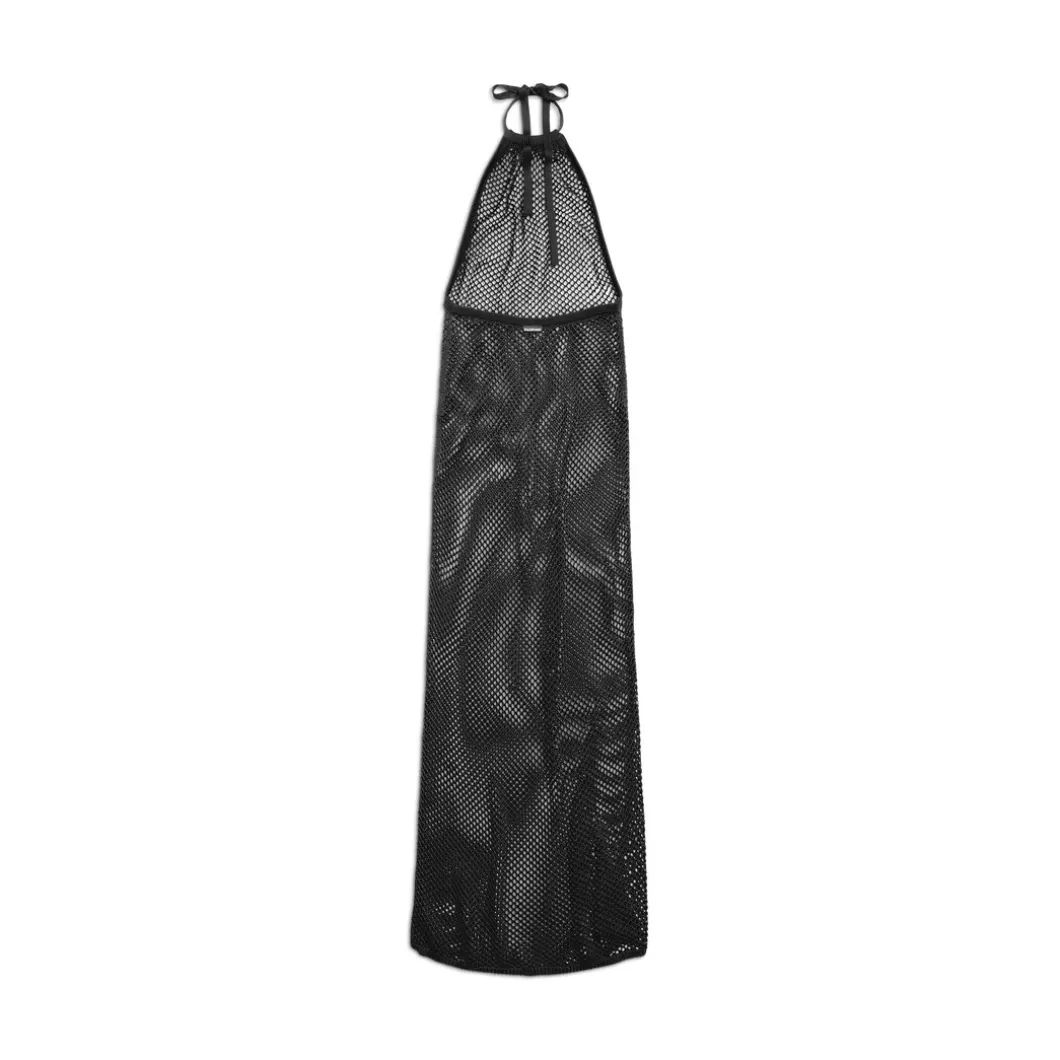 Women's Halter Neck Dress in Black
