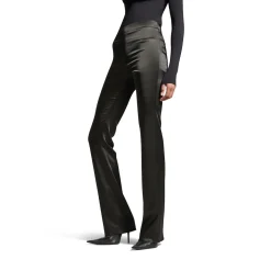 Women's High Waist Pants in Black