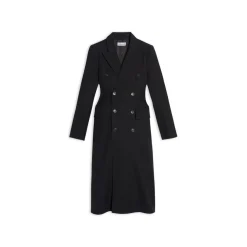 Women's Hourglass Coat in Black