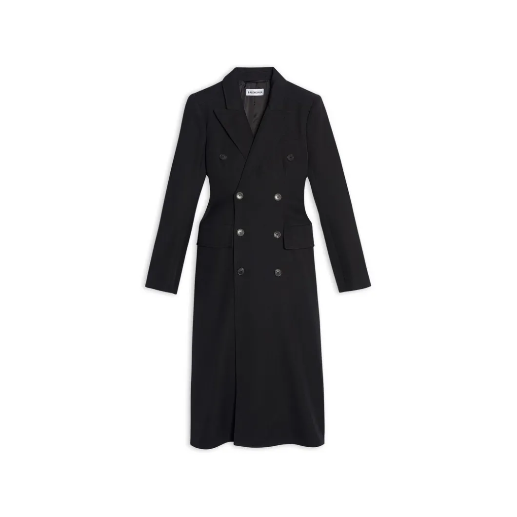 Women's Hourglass Coat in Black