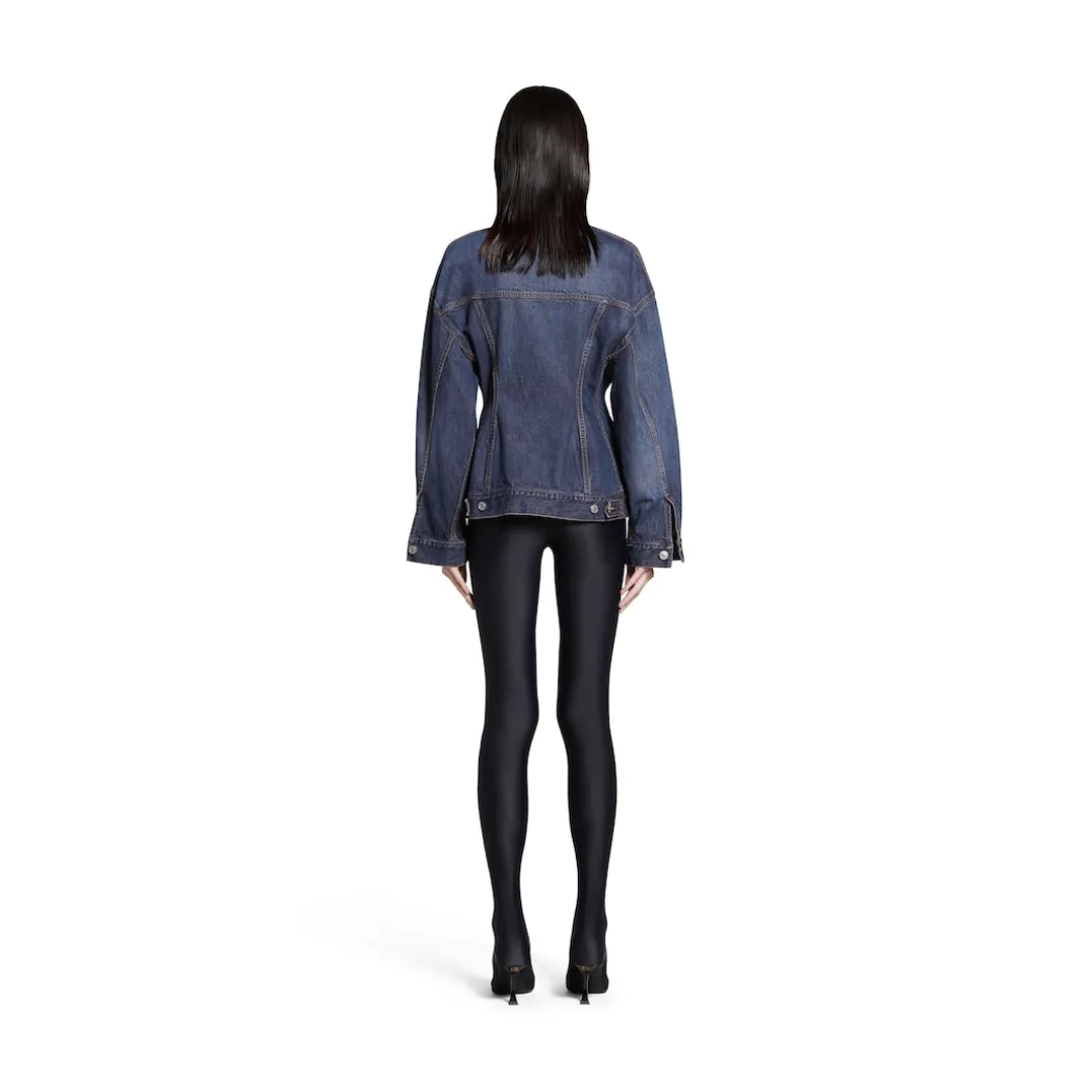 Women's Hourglass Jacket in Dark Blue