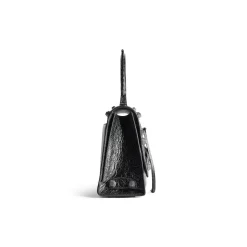 Women's Hourglass X Le Cagole Medium Handbag in Black