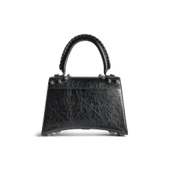 Women's Hourglass X Le Cagole Medium Handbag in Black