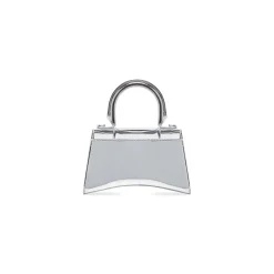 Women's Hourglass Xs Handbag Mirror Effect in Silver