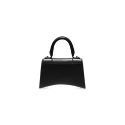 Women's Hourglass Xs Handbag Box in Black