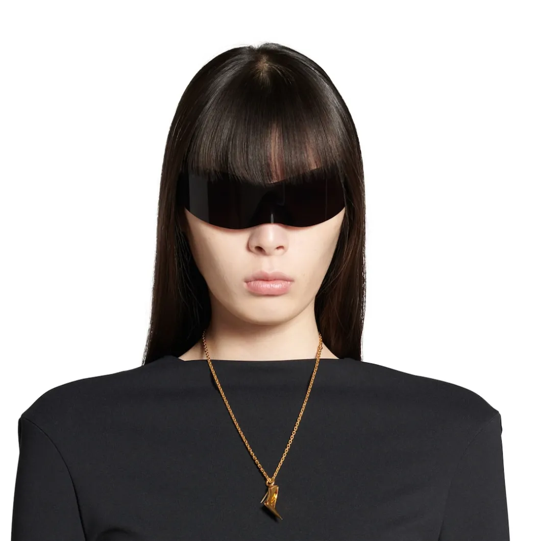 Women's Keyholder Thin Honey Necklace in Gold