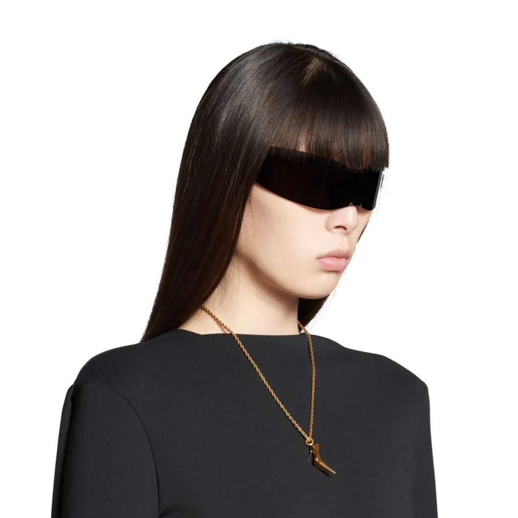 Women's Keyholder Thin Honey Necklace in Gold
