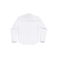 Women's Kick Collar Shirt Large Fit in White