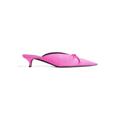 Women's Knife Bow 40mm Mule in Pink