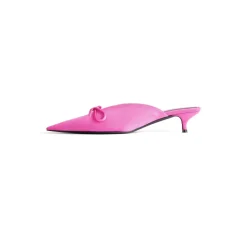 Women's Knife Bow 40mm Mule in Pink