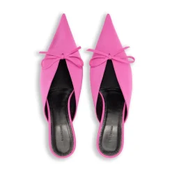 Women's Knife Bow 40mm Mule in Pink