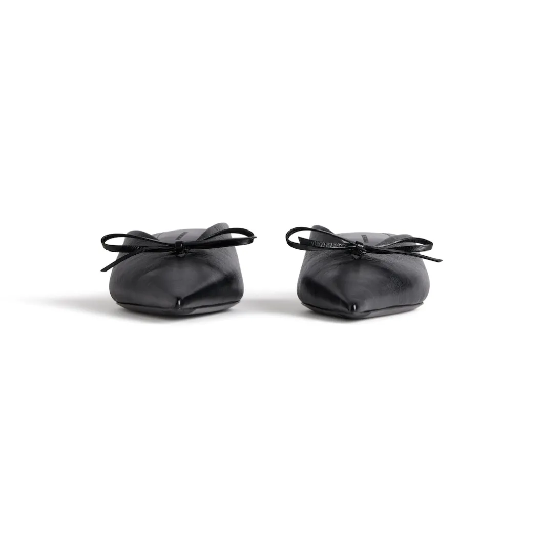 Women's Knife Bow 40mm Mule in Black
