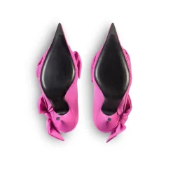 Women's Knife Knot 110mm Pump  in Bright Pink